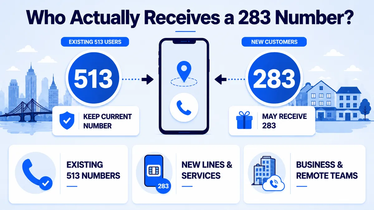who gets 283 number