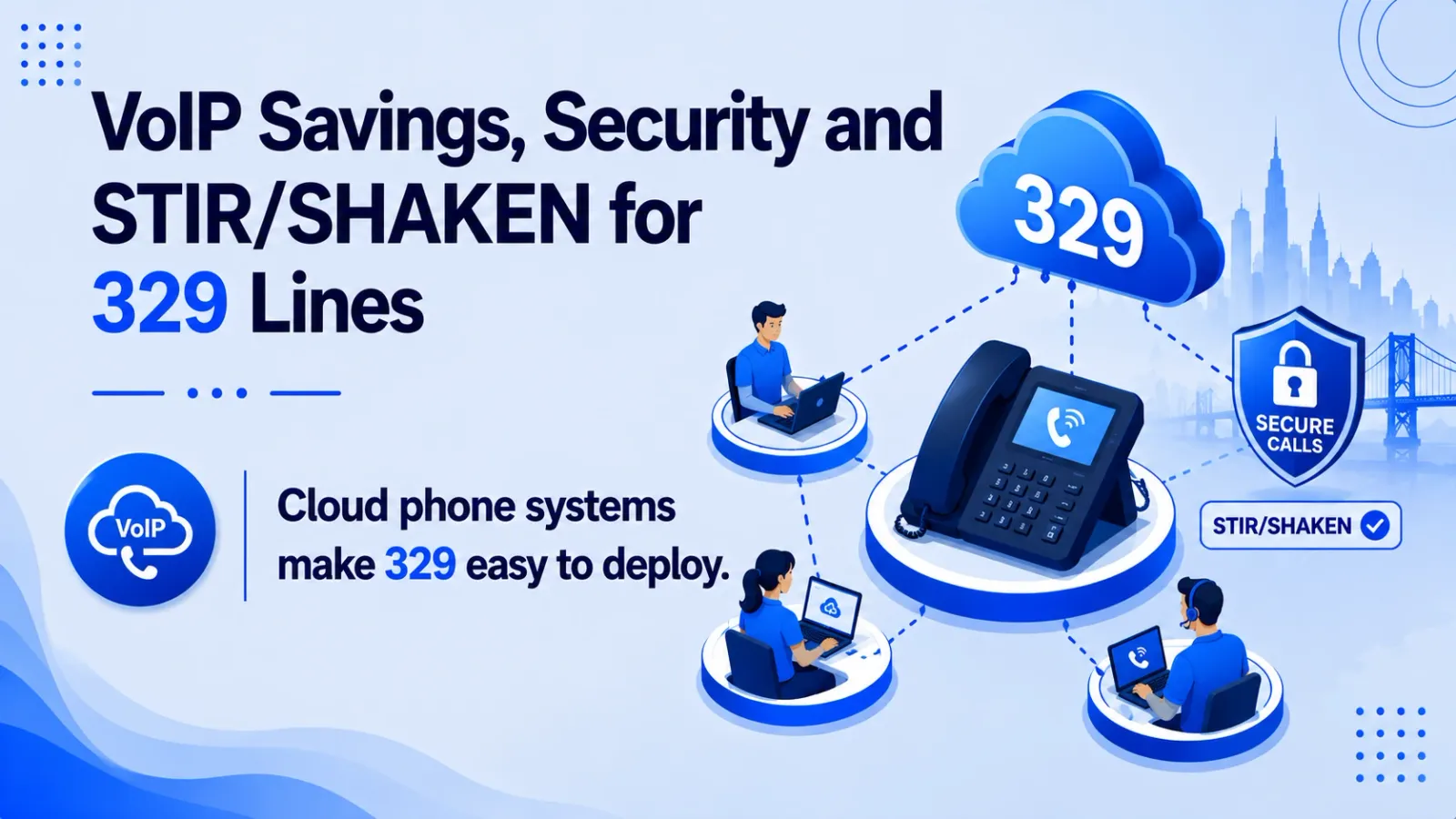 329 voip cost security