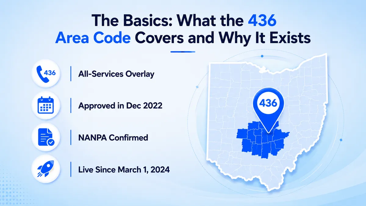 436 area code basics