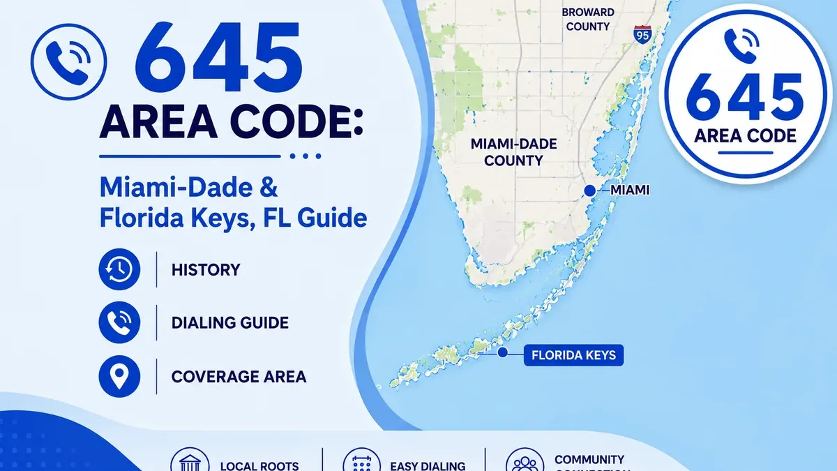 645 area code