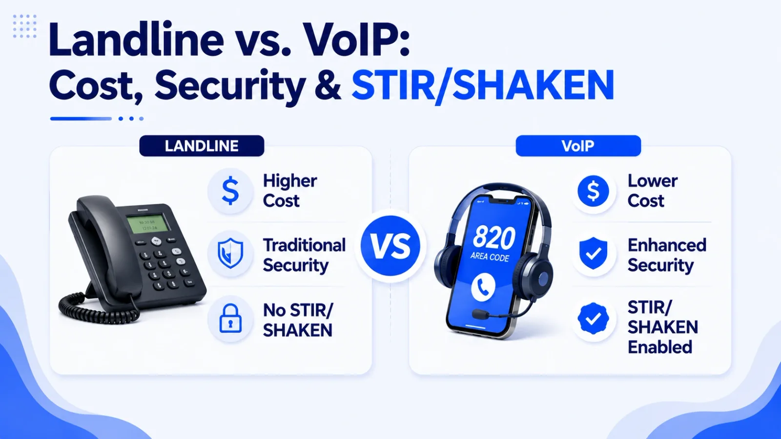 820 voip cost security