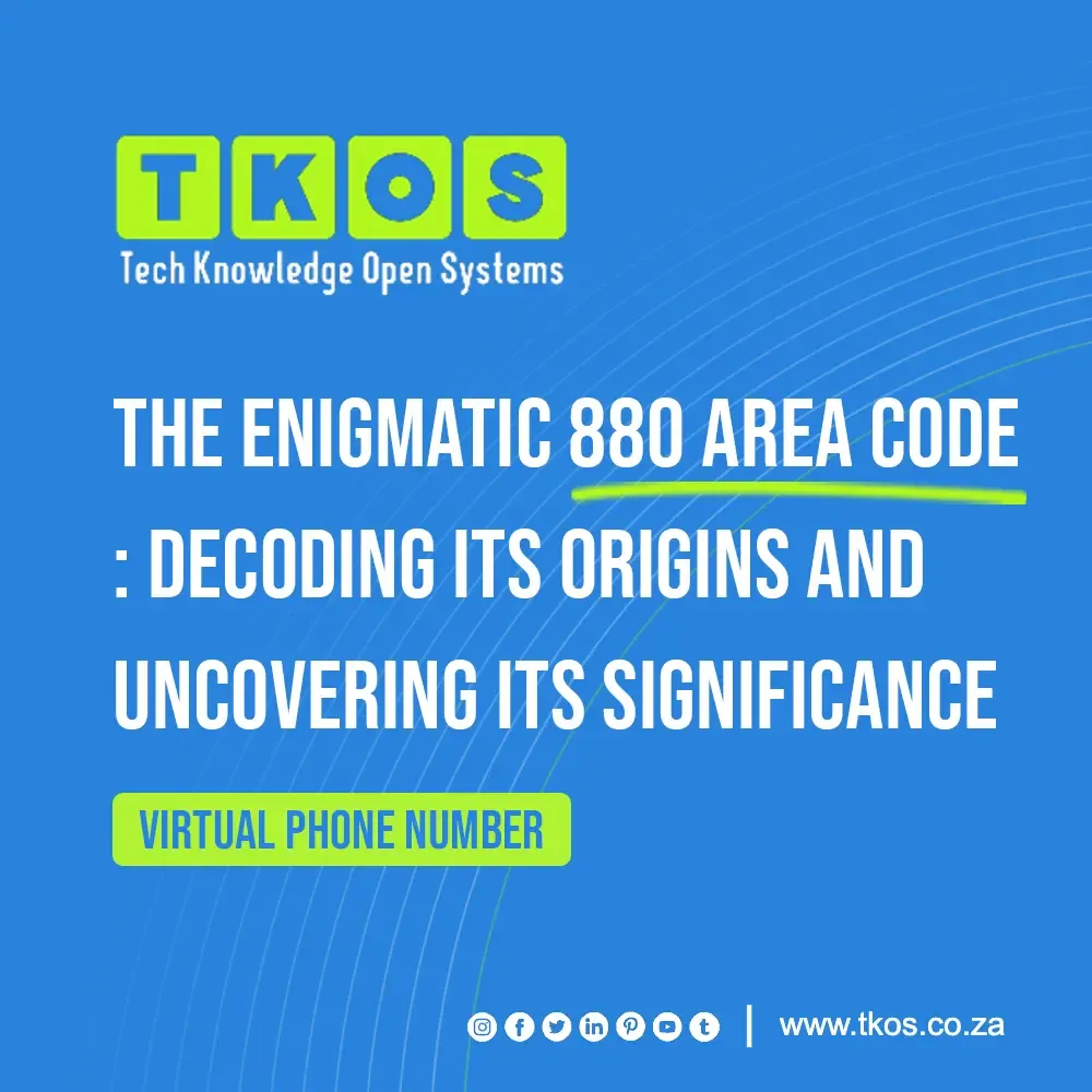 Enigmatic 880 area code origins