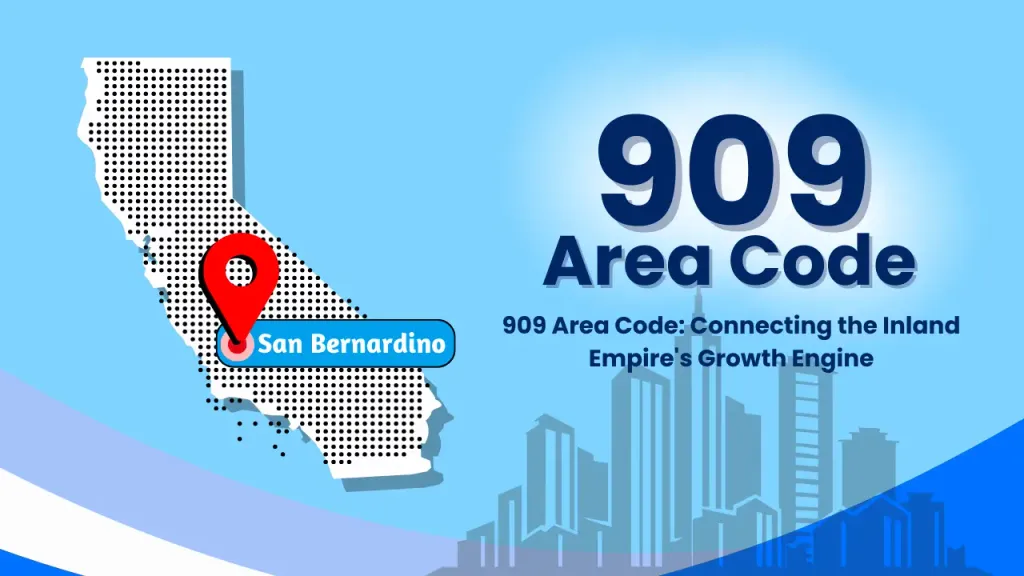 909 area code Inland Empire