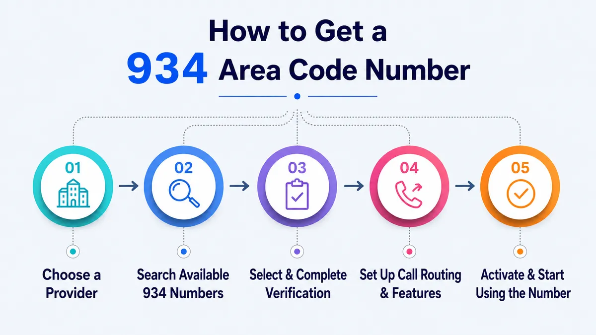 get 934 area code