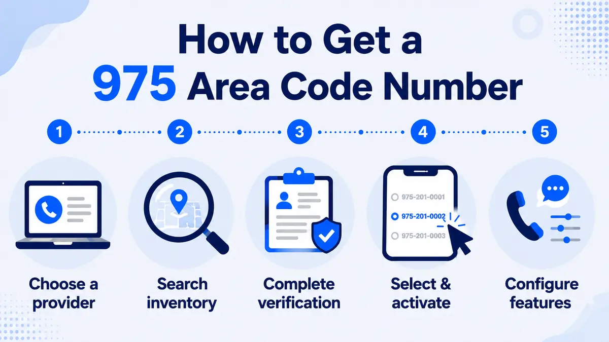 get 975 area code