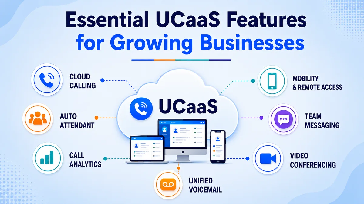 Essential UCaaS features for growing businesses