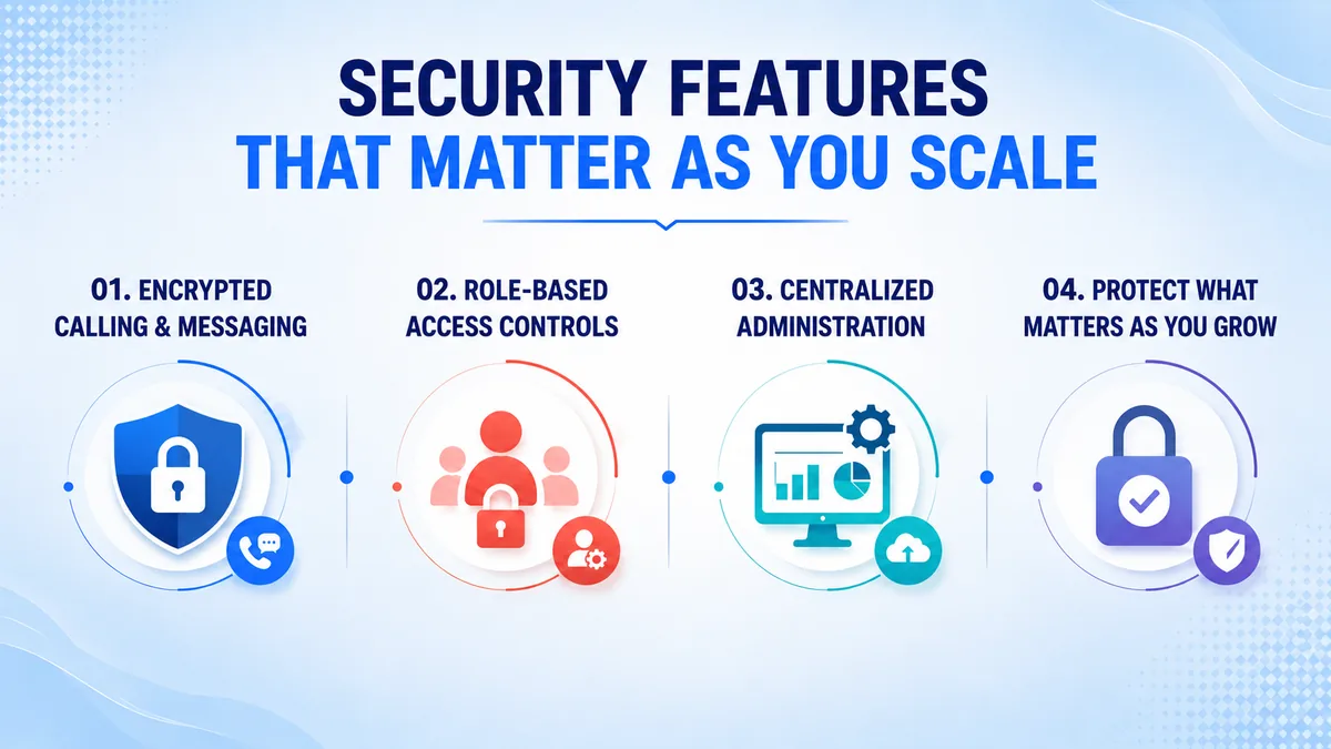 Security features that matter as you scale