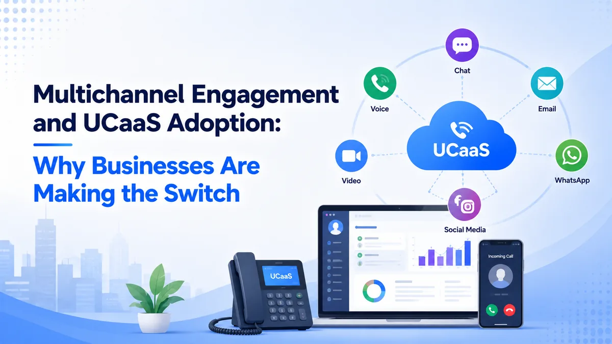 Multichannel engagement and UCaaS adoption
