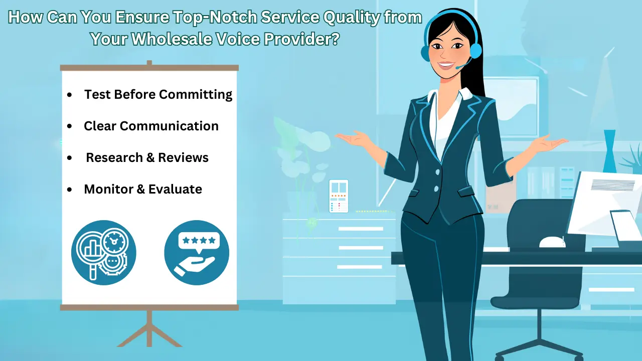 How Can You Ensure Top-Notch Service Quality from Your Wholesale Voice Provider?