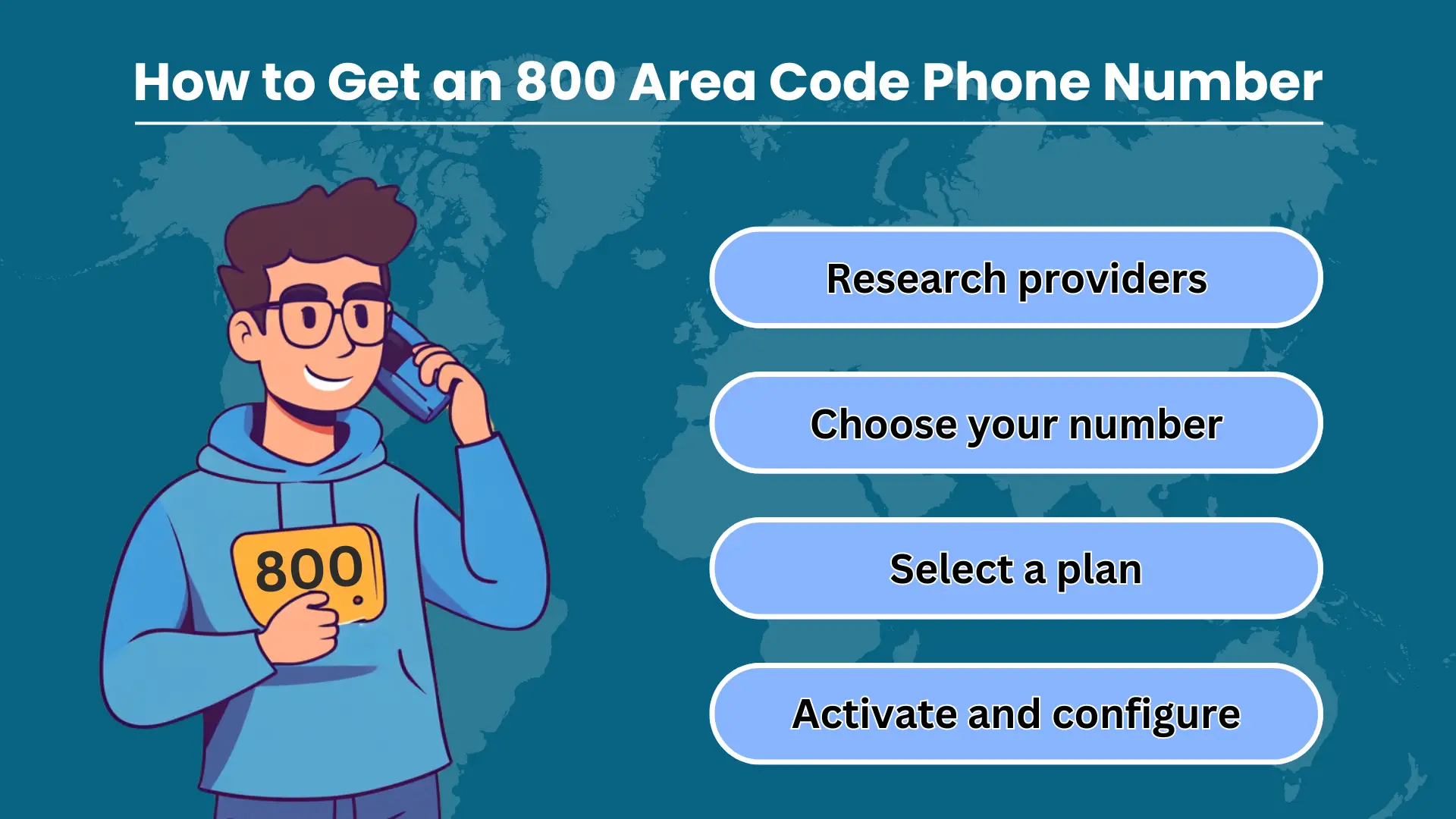 How to Get an 800 Area Code Phone Number