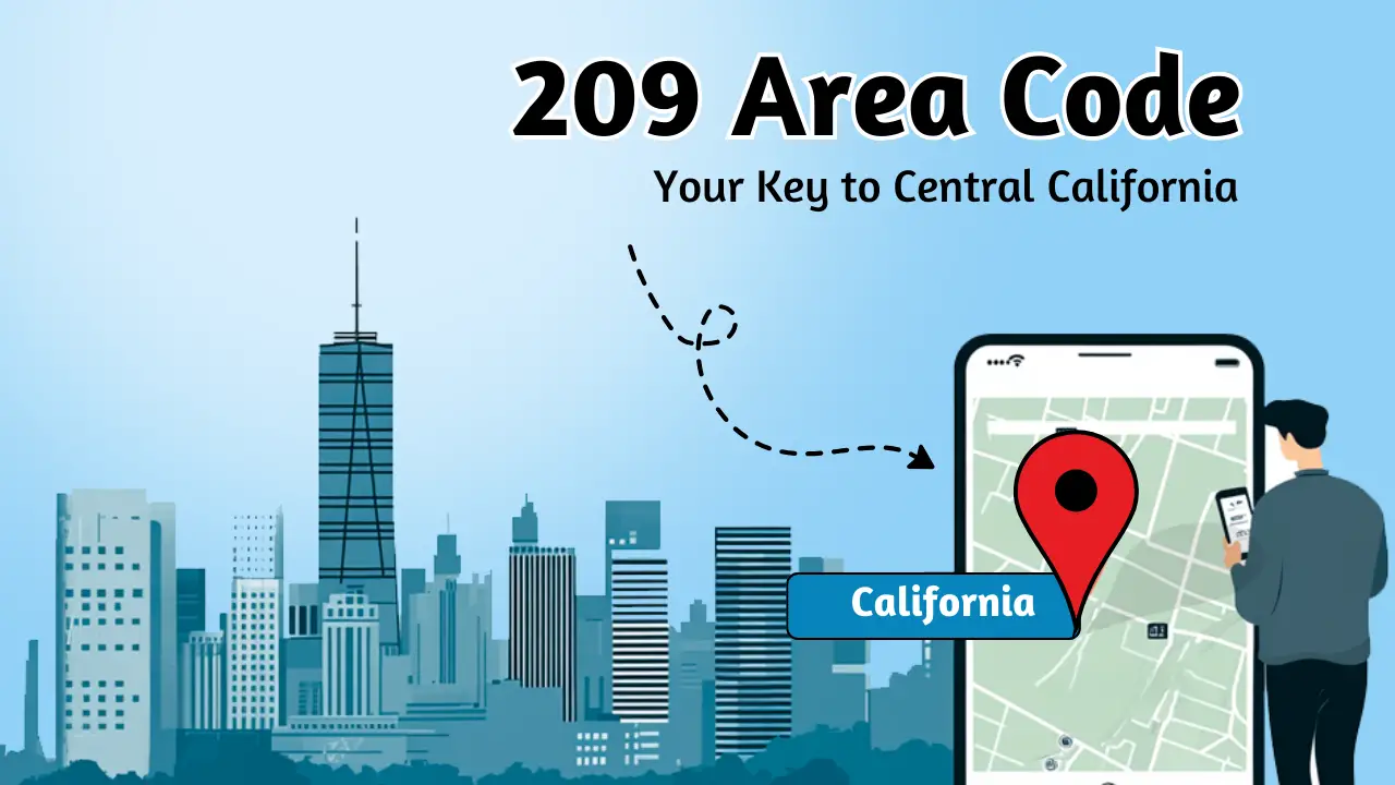 209 Area Code Number Connect Locally in Central CA