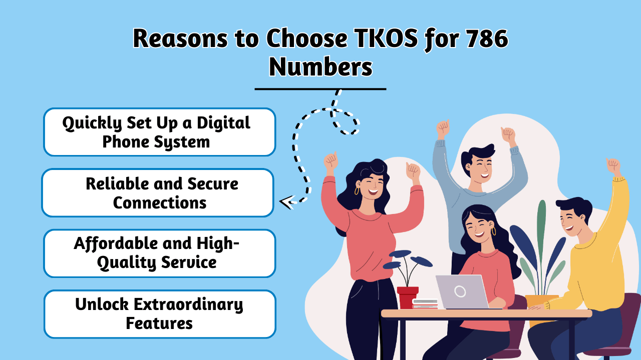 Reasons to Choose TKOS for 786 Numbers