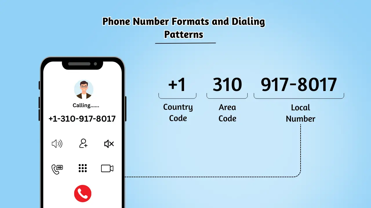 Phone Number Formats and Dialing Patterns