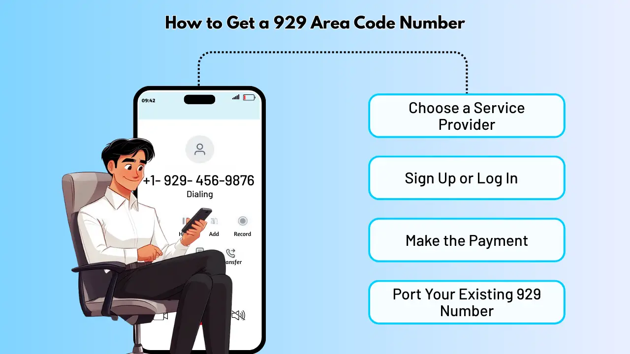 How to Get a 929 Area Code Number