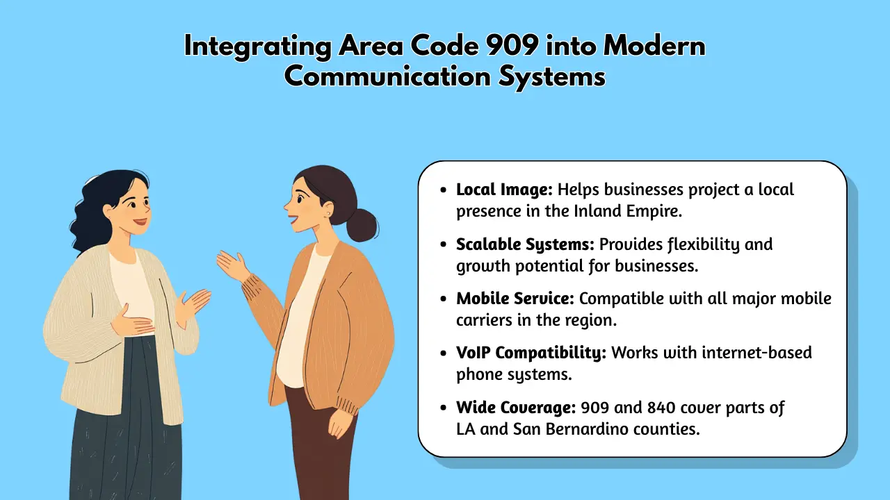 Integrating Area Code 909 into Modern Communication Systems