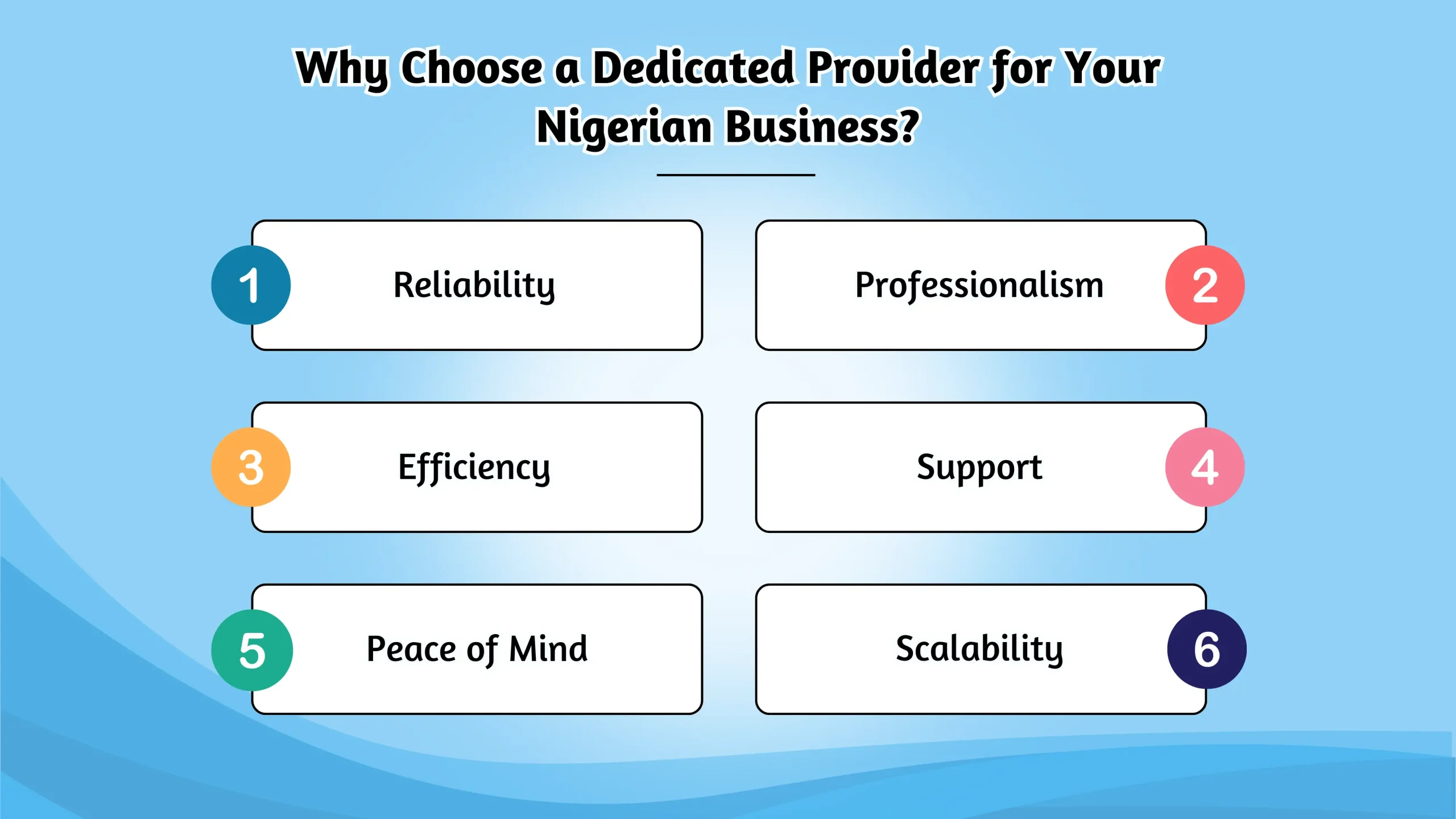 Why Choose a Dedicated Provider for Your Nigerian Business